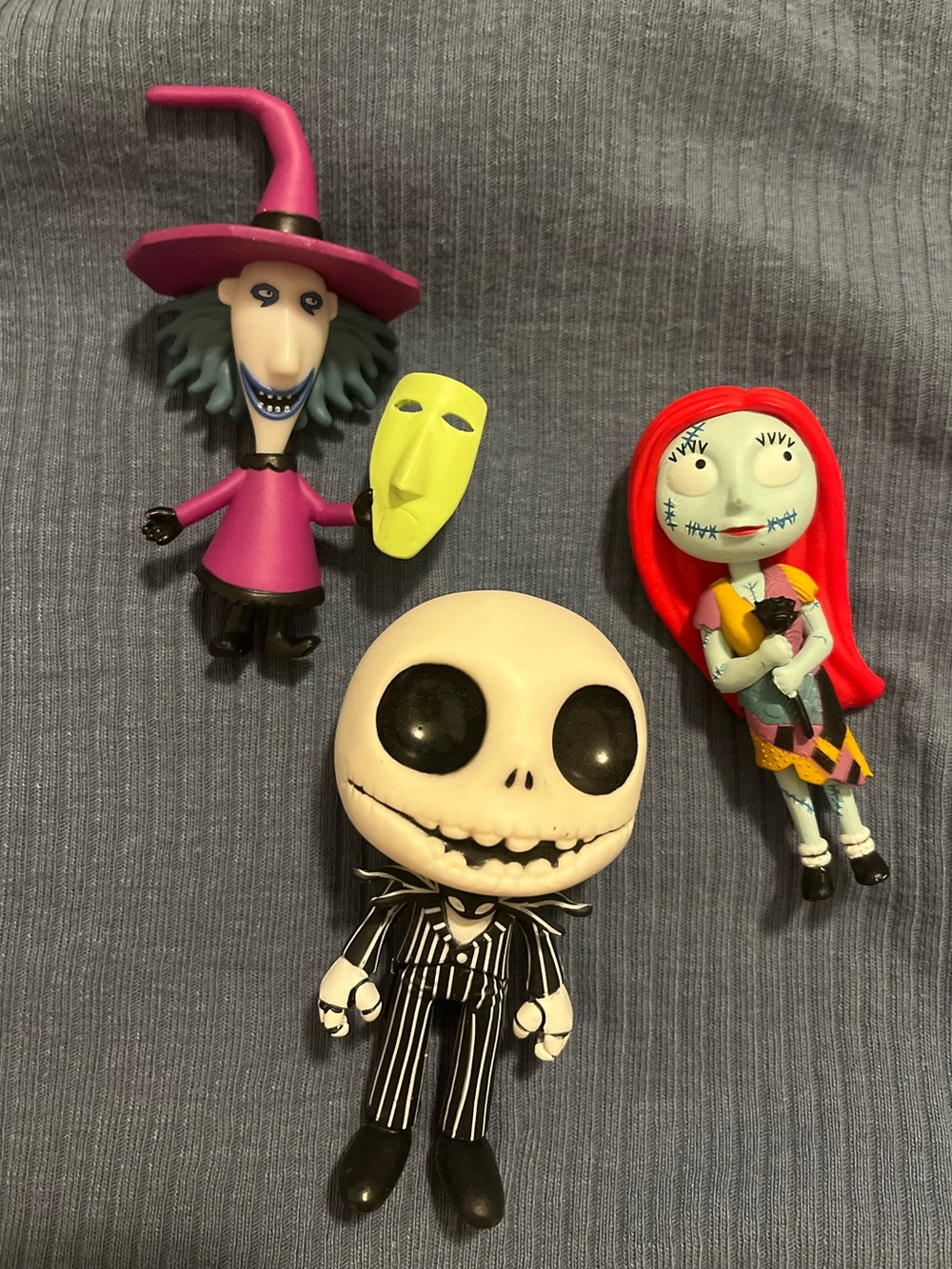 Disney Jack Skellington, Sally & Witch Figurine Set